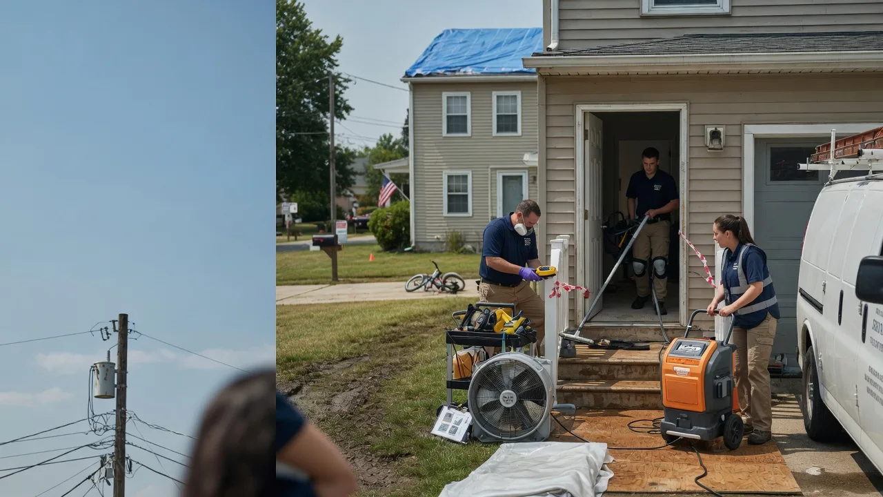 Water Damage Repair in Cadiz, OH near me